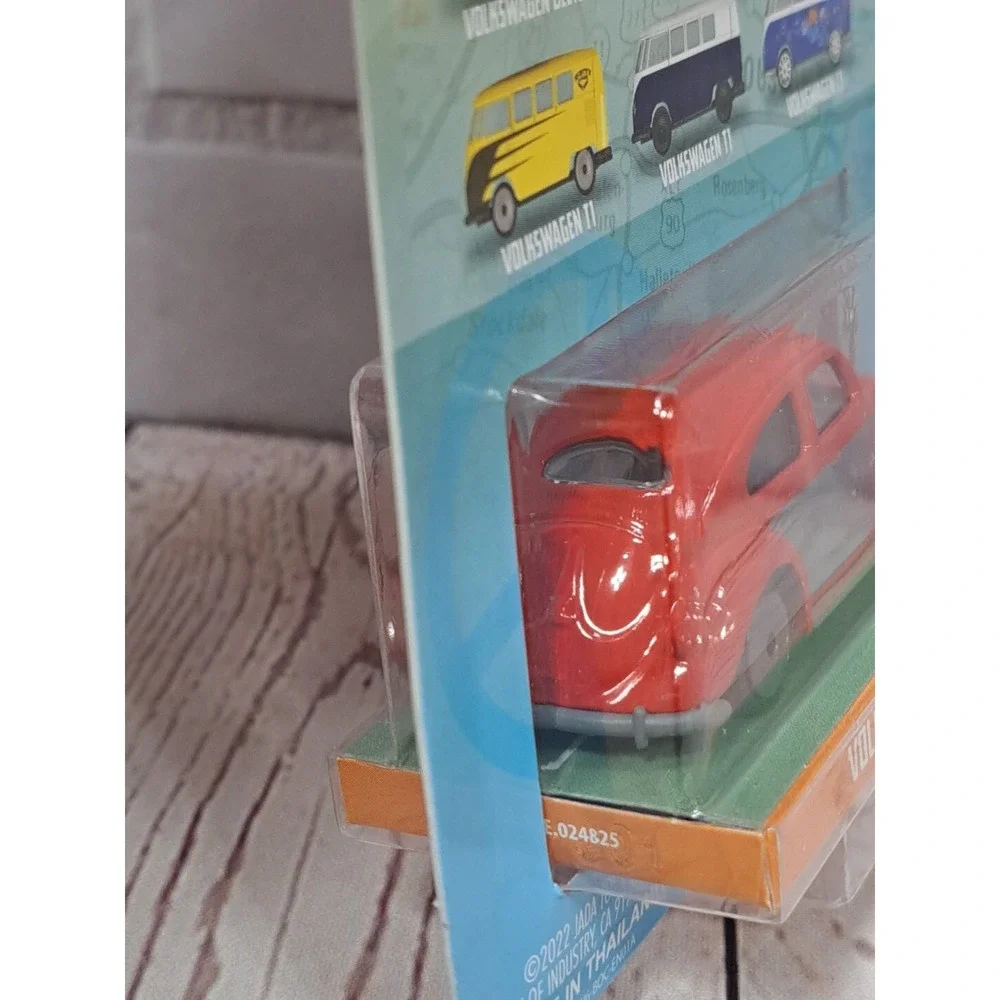 NEW Jada Punch Buggy VW Beetle Red/Silver 1/64 Diecast VOLKSWAGEN Slug Bug